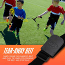 Flag Football Belts and Foam Ball Set - Youth Kit