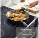 Simply Cook 2pc (8.5" and 11") Stainless Steel Fry Pan Set