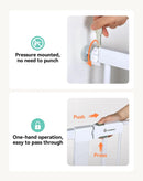 42" Extra Tall Baby Gate - White