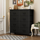 8-Drawer Dresser - Black