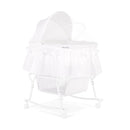 Portable 2-in-1 Bassinet & Cradle - White