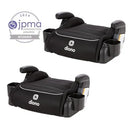 Toddler Connect3R Pack of 2 Backless Booster Car Seats - Black Storm