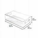 Kitchen Bins Clear 4 Piece Set