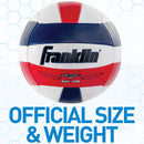 Super Soft Spike Volleyball - Red/White/Blue