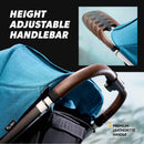 All-Terrain Full Size Stroller - Frosted Ivory