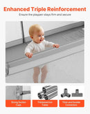 Large Baby Playpen - Gray
