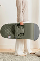 Bouncer Bliss, Woven, Classic Quilt- Dark Green