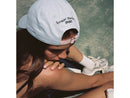 Adjustable Cotton Sports Cap - Blue/Pink