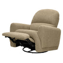 Rainbow Recliner and Swivel Glider - Latte Teddy Loop