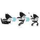 DualRide Infant Car Seat Stroller Combo - Black