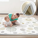 Baby Play Mat for 59''x 59''Playpen,Reversible,Circle