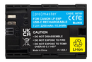 Promaster 80760 Li-ion Battery for Canon LP-E6P with USB-C Charging