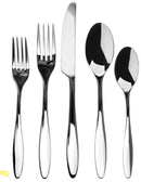 Forged Stainless Steel 20-Piece Flatware Set - Silver
