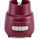 Glass Jar 5 Speed Blender with 6-Cup Jar (48Oz) Capacity, Purple Eggplant
