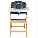 Beyond Junior Y High Chair - Natural/Black Pearl