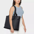 Expandable Puffer Weekender Bag - Black