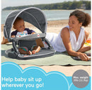 Foldable Baby Travel Chair - Grey