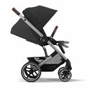 Balios S Lux Stroller - Silver Frame Moon Black Seat