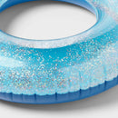 42" Glitter Ring Tube - Light Blue