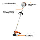 Stihl FS 56 R C-E Straight Shaft Trimmer, 27.2cc Engine