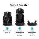 Tranzitions 3-in-1 Harness Booster Car Seat - Proof