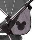 Side Sling Stroller Cargo Net Organizer - Black