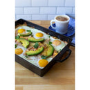 Cast Iron Baking Casserole - Black - 6.4qt