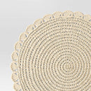 2pk Paper Charger Scallop