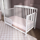 Crib and Toddler Mattress - Pink Wave