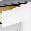 Hudson 3-Drawer Changer Dresser with Changing Tray - Gray/White