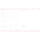 Chevron Baby Memory Book - Pink