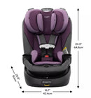 Gold Revolve 360 Slim 2-in-1 Rotating Convertible Car Seat - Amethyst Purple