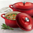 Cast Iron Cookware - Red