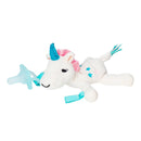 Unicorn Lovey with Pink One-Piece Pacifier