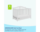 4-in-1 Convertible Crib with Drawer