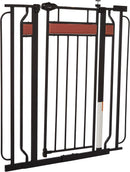 Extra Tall Wide Baby Gate - Black
