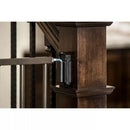 Extra Tall Top of Stair Safety Gate - Black
