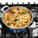 Classic 12" Stainless Steel Everyday Pan with Cover