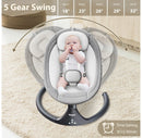 Baby Swing for Infants with Bluetooth - Gray