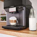 500 Series Fully Automatic Espresso and Coffee Machine - Dark Silver