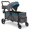 Jeep Sport All Terrain Stroller Wagon - 2 Seater - Grey Blue Moon