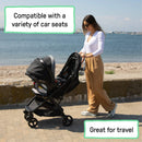 3Dquickclose CS+ Compact Fold Stroller - Grey