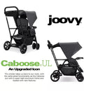 Caboose UL Sit And Stand Tandem Stroller - Jet