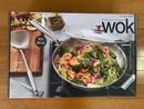 13-Inch Stainless Steel Tri-Ply Wok With Lid And Spatula - Silver