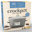 Programmable 7-Quart Cook & Carry Slow Cooker - Grey