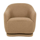 Foy Glider Accent Chair - Sand Boucle