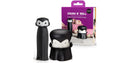 Garlic Crusher and Peeler Kitchen Tool - Black/White