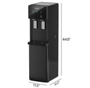 Ice Maker and Water Dispenser - Black