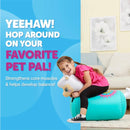 Inflatable Ride-On Toy - Blue Llama