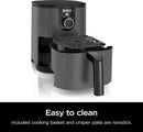 2Qt Mini Air Fryer - AF080 Grey